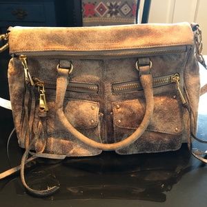 Aimee Kestenberg Leather Satchel Handbag - Soho